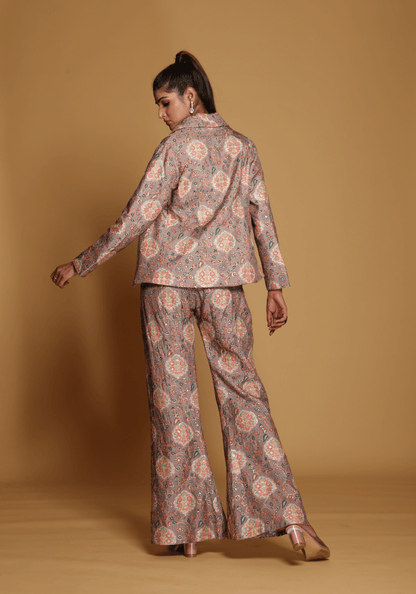 Blush Mirrorwork Co-Ord Set